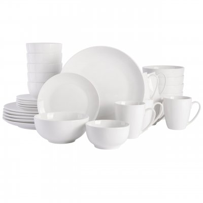 KIKUI Ogalla Whiteware Dinnerware Set