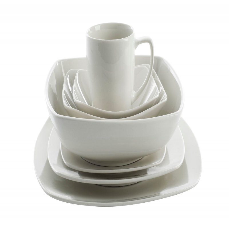 KIKUI Zen Buffet 39-Piece Porcelain Expanded Dinnerware Set