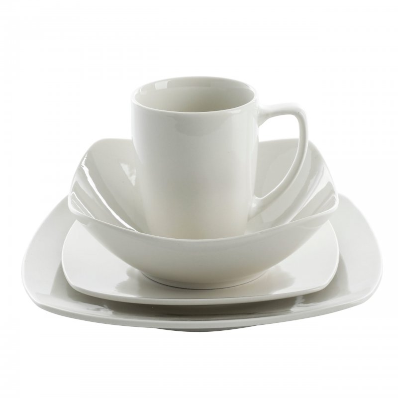 KIKUI Zen Buffet 16-Piece Porcelain Dinnerware Set