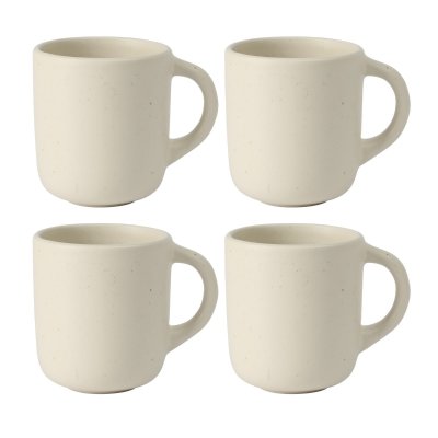 KIKUI Corcisa Clay 4 Piece Mug Set