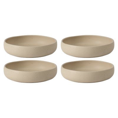 KIKUI Clay 4 Piece Meal, Dinner, Pasta Bowl Set