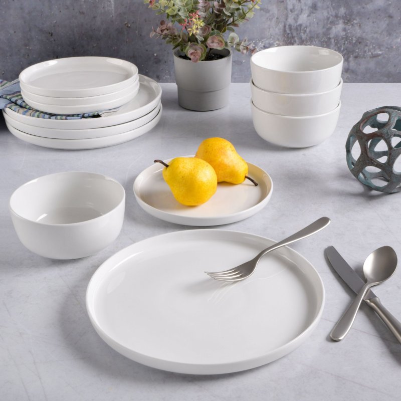 KIKUI Oslo 12 Piece Dinnerware Set