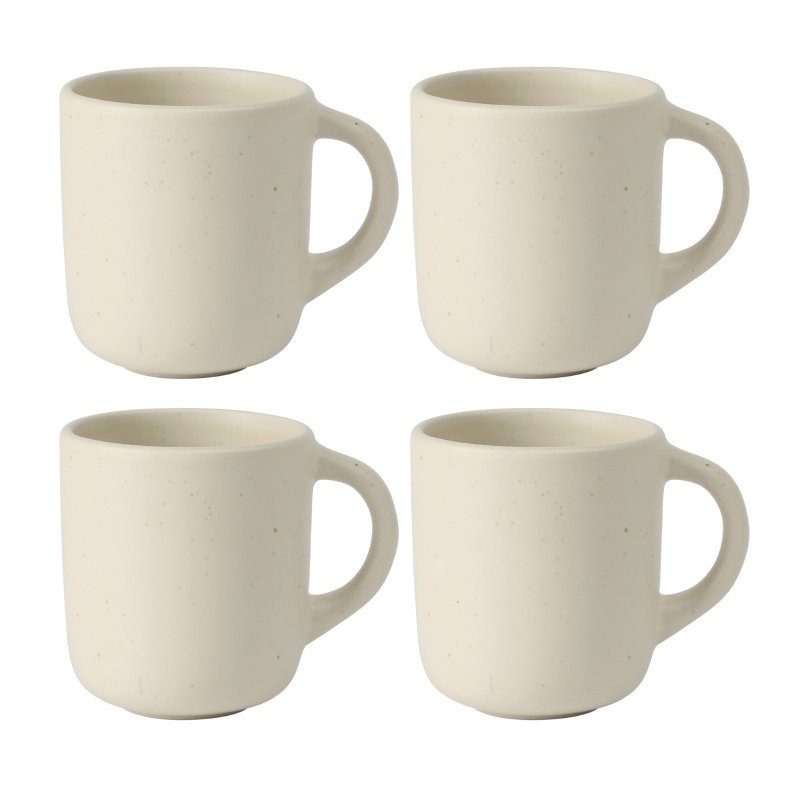 KIKUI Corcisa Clay 4 Piece Mug Set