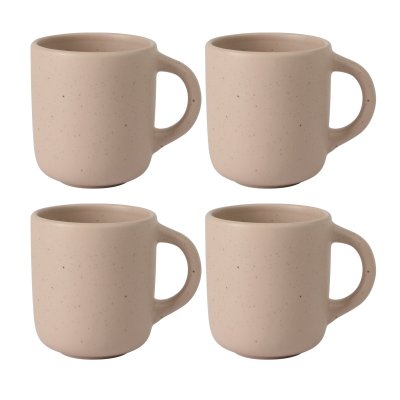 KIKUI Corcisa Clay 4 Piece Mug Set