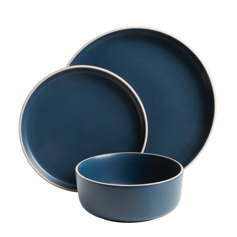 KIKUI Zuma 18-Piece Stoneware Dinnerware Set