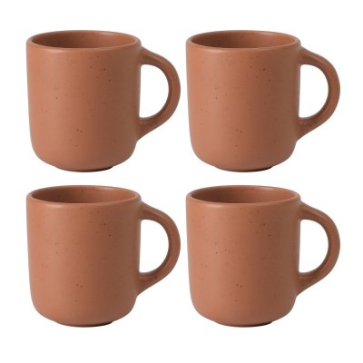 KIKUI Corcisa Clay 4 Piece Mug Set