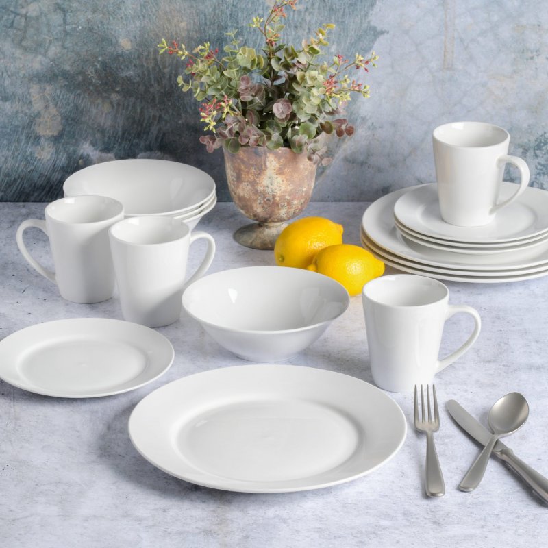 KIKUI Noble Court 16-Piece Dinnerware Set